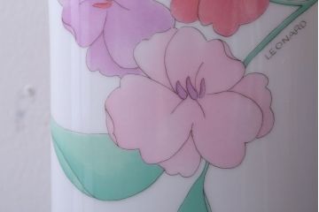 アンティーク雑貨　ビンテージ　ドイツ　LEONARD(レオナール)　花瓶(フラワーベース)