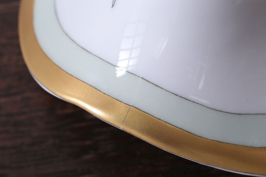 アンティーク雑貨　ビンテージ　ドイツ　LEONARD(レオナール)　花瓶(フラワーベース)