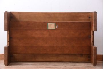 ヴィンテージ家具　maruni(マル二木工)　ビンテージ品　ガラス天板座卓(センターテーブル)