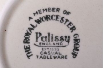 イギリスビンテージ　Palissy(パリシー)　kismet(キスメット)シリーズ　小皿2枚セット(洋食器)