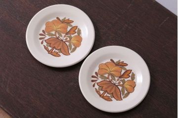 アンティーク雑貨　イギリスビンテージ　Palissy(パリシー)　kismet(キスメット)シリーズ　平皿2枚セット(2)(洋食器)