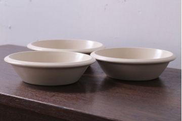 アンティーク雑貨　イギリスビンテージ　Palissy(パリシー)　kismet(キスメット)シリーズ　深皿3点セット(1)(洋食器)