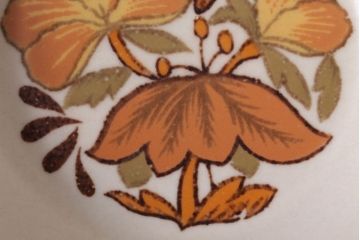 アンティーク雑貨　イギリスビンテージ　Palissy(パリシー)　kismet(キスメット)シリーズ　深皿3点セット(1)(洋食器)