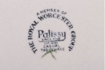 アンティーク雑貨　イギリスビンテージ　Palissy(パリシー)　kismet(キスメット)シリーズ　深皿3点セット(1)(洋食器)