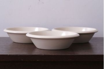 アンティーク雑貨　イギリスビンテージ　Palissy(パリシー)　kismet(キスメット)シリーズ　深皿3点セット(2)(洋食器)