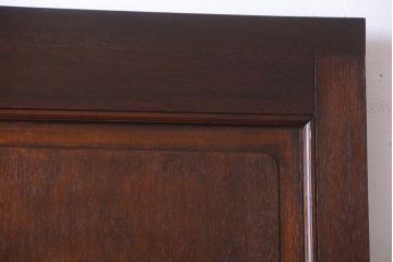 大正ロマン　当時物色ガラス入り!和製アンティークドア