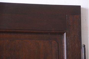 大正ロマン　当時物色ガラス入り!和製アンティークドア