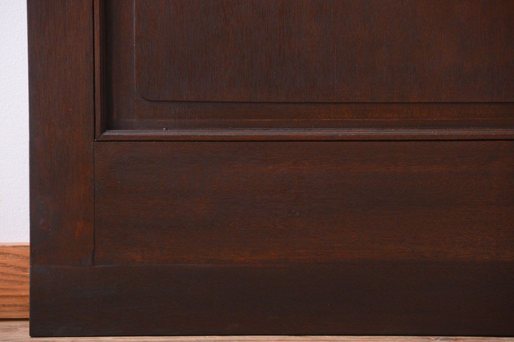 大正ロマン　当時物色ガラス入り!和製アンティークドア