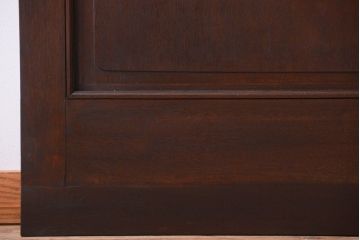 大正ロマン　当時物色ガラス入り!和製アンティークドア