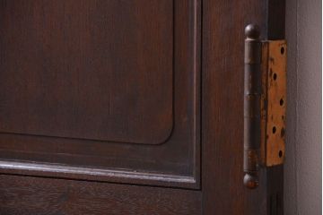 大正ロマン　当時物色ガラス入り!和製アンティークドア