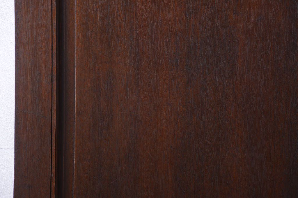 大正ロマン　当時物色ガラス入り!和製アンティークドア