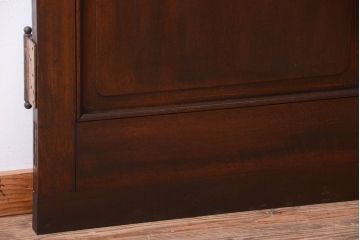 大正ロマン　当時物色ガラス入り!和製アンティークドア