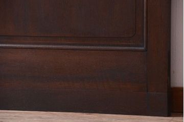 大正ロマン　当時物色ガラス入り!和製アンティークドア