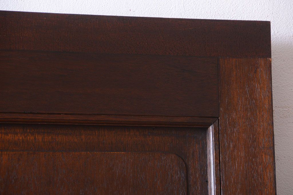 大正ロマン　当時物色ガラス入り!和製アンティークドア(2)