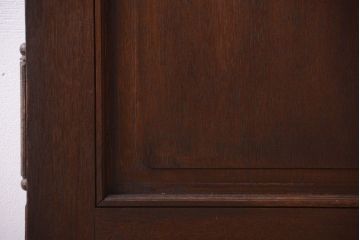 大正ロマン　当時物色ガラス入り!和製アンティークドア(2)