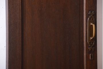 大正ロマン　当時物色ガラス入り!和製アンティークドア(2)