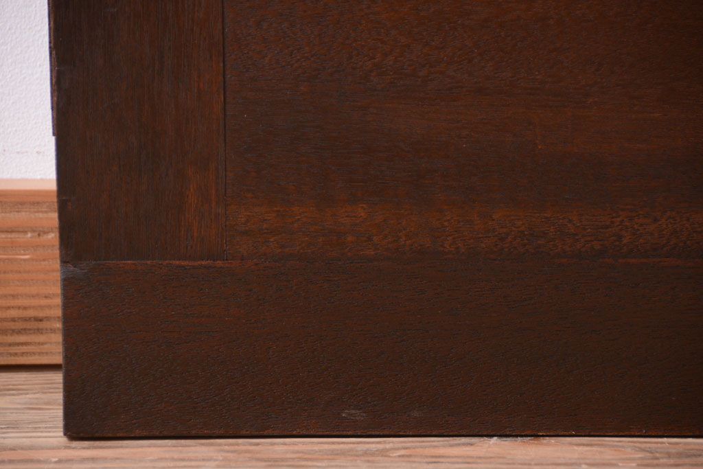 大正ロマン　当時物色ガラス入り!和製アンティークドア(2)