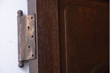 大正ロマン　当時物色ガラス入り!和製アンティークドア(2)