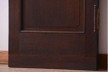 大正ロマン　当時物色ガラス入り!和製アンティークドア(2)