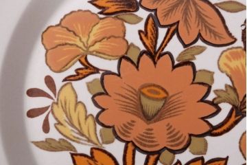 イギリスビンテージ　Palissy(パリシー)　kismet(キスメット)シリーズ　ディナープレート3枚セット(洋食器)