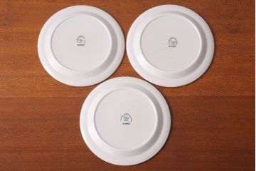 イギリスビンテージ　Palissy(パリシー)　kismet(キスメット)シリーズ　ディナープレート3枚セット(2)(洋食器)