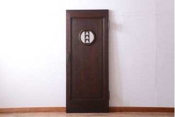 大正ロマン　和製アンティークのフェイクドア(片面ドア)