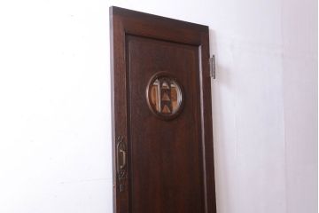 大正ロマン　和製アンティークのフェイクドア(片面ドア)