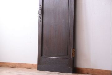 大正ロマン　和製アンティークのフェイクドア(片面ドア)