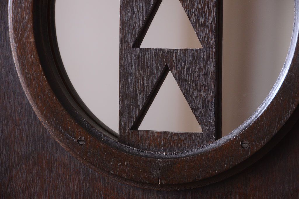 大正ロマン　和製アンティークのフェイクドア(片面ドア)