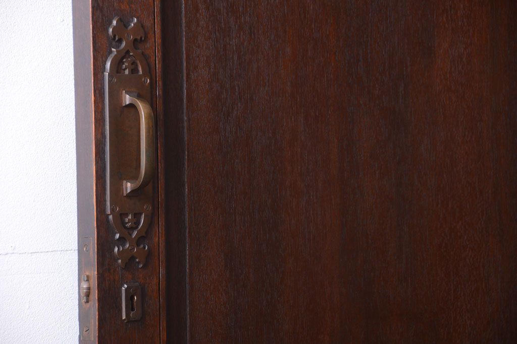 大正ロマン　和製アンティークのフェイクドア(片面ドア)