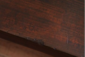 アンティーク家具　和製アンティーク　大正期　古い木製の文机