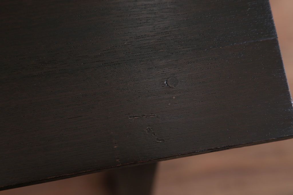 アンティーク家具　大正ロマン　透かし彫りが美しいアンティーク平机(デスク)