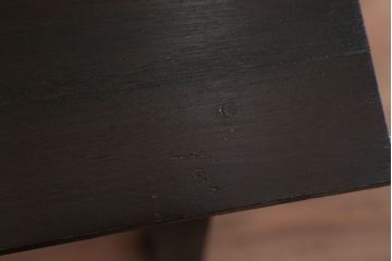 アンティーク家具　大正ロマン　透かし彫りが美しいアンティーク平机(デスク)