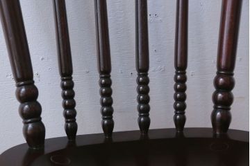 松本民芸家具　ビンテージ　16型　スピンドルチェア(1)