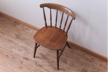 中古　柏木工　スピンドルバックチェア(ウィンザーチェア、ウインザーチェア)(1)