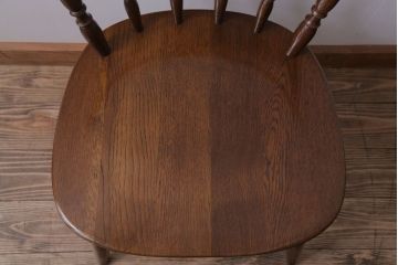 中古　柏木工　スピンドルバックチェア(ウィンザーチェア、ウインザーチェア)(1)