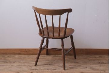 中古　柏木工　スピンドルバックチェア(ウィンザーチェア、ウインザーチェア)(1)