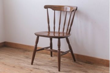 中古　柏木工　スピンドルバックチェア(ウィンザーチェア、ウインザーチェア)(2)