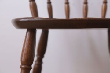 中古　柏木工　スピンドルバックチェア(ウィンザーチェア、ウインザーチェア)(2)