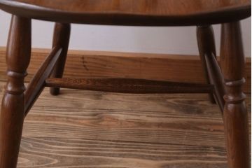 中古　柏木工　スピンドルバックチェア(ウィンザーチェア、ウインザーチェア)(2)