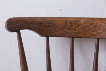 中古　柏木工　スピンドルバックチェア(ウィンザーチェア、ウインザーチェア)2脚セット