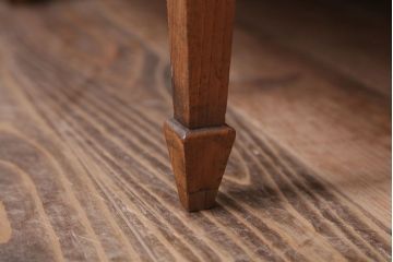 アンティーク家具　和製アンティーク　古い栓材製のシンプルで上品な簿記机(ライティングビューロー)