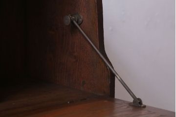 アンティーク家具　和製アンティーク　古い木製の小さなライティングビューロー