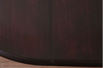 中古　松本民芸家具　28型　バタフライ卓(拡張式テーブル)(定価16万円)(1)