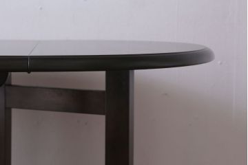 中古　松本民芸家具　28型　バタフライ卓(拡張式テーブル)(定価16万円)(1)