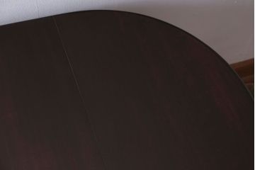 中古　松本民芸家具　28型　バタフライ卓(拡張式テーブル)(定価16万円)(2)