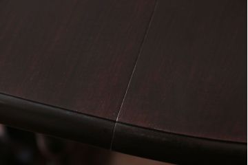 中古　松本民芸家具　28型　バタフライ卓(拡張式テーブル)(定価16万円)(2)