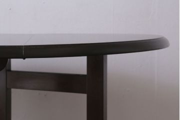 中古　松本民芸家具　28型　バタフライ卓(拡張式テーブル)(定価16万円)(2)