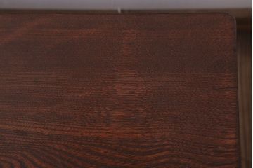 アンティーク家具　 和製アンティーク　古い木製のシンプルなローテーブル(センターテーブル)