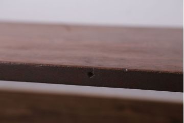 アンティーク家具　 和製アンティーク　古い木製のシンプルなローテーブル(センターテーブル)